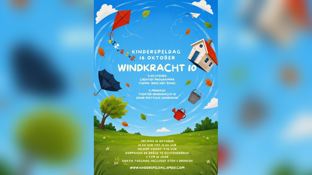 Uittip van de week: Kinderspeldag